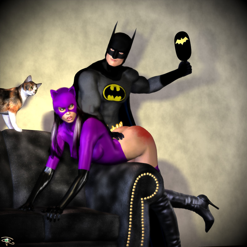 batman spanks catwoman invidia.